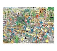 Jumbo Puzzle 1000 pièces Jan van Haasteren - Jardinerie, 68 x 49 cm (poster inclus)