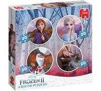 Jumbo puzzle Disney congelé 2 20 pièces 4 pièces Multicolore G