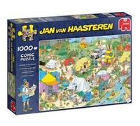 Jumbo puzzle Jan van Haasteren camping dans les bois 1000 pièces Multicolore G