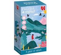 Jumbo Puzzle PIECEFUL Mind - A Piece of Nature - 7 Puzzles a Assembler - Moment de détente - Relaxation - Pleine Conscience - Adultes - Puzzles de 54 pièces