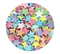 Jumbo Rainbow Stars Sprinkle Mix - 60g