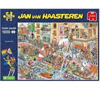 Jumbo Spiele 00030 - Celebrate Pride - Comic Puzzle 1000 Teile