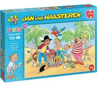 Jumbo Spiele 1110100034 Jan van Haasteren Junior 13 chasse au trésor 150 pièces puzzle