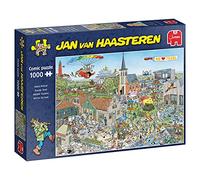 Jumbo Spiele- Jan Van Haasteren-Reif für Die Insel-1000 Teile Jeu de Puzzle, 20036, Multicolore