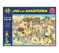 Jumbo Spiele Jan van Haasteren - Sandskulpturen, puzzle, puzzle pour adultes, jeu de puzzle, 1000 pièces, 20071