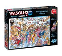 Jumbo Spiele Wasgij Mystery 22 - Wasgij Winterspiele, Puzzle, Mysterypuzzle, énigme, 1000 pièces, 25012