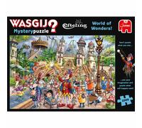 Jumbo Spiele Wasgij Mystery 24 - Efteling , puzzle, puzzle mystère, 1000 pièces, 25021