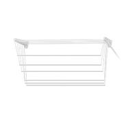 JUMBO Steed140 Étendoir Mural/Plafond, plastifié, Acier, Multicolore, 140 cm