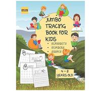 Jumbo Tracing Book For Kids ( Alphabet, Numbers And Shapes): More Than 100 Tracing Pages! Suitable For Kids From 4 To 8 Years Old