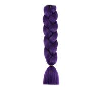 Jumbo tressage cheveux longs 24 pouces extensions de cheveux couleur unie tresses synthétiques
