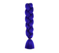 Jumbo tressage cheveux longs 24 pouces extensions de cheveux couleur unie tresses synthétiques