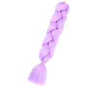 Jumbo Violet Extension De Rajout Cheveux Colorés, 65cm Extension De Cheveux De Fibre Synthétique, Extensions De Raides Cheveuxs Colorés Pour Femmes Filles Party Festival Cosplay