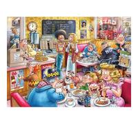 Puzzle 1000 pièces Jumbo Wasgij Destiny 27 Le Café Multicolore E