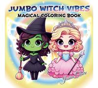 Jumbo Witch Vibes Magical Coloring Book: A Witchy World of Magic to Color, A Creative Journey to Keep