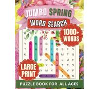 Jumbo Word Search Puzzle Book for Adults and Seniors: 120 Large Print Puzzles for Brain Boosting Fun