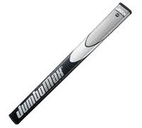 JumboMax JumboFlat 17 Poignée de putter de golf Noir/argenté
