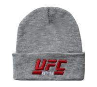 JUMBOZ Bonnet Homme U.F.C, Bonnet Tricoter avec Drole Graphique, Bonnets Chapeaux pour Enfants et Adolescents-Grey||1 Piece