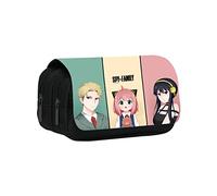 JUMBOZ SP-Y×FAMI-LY Sac Papeterie Organisateur, Trousse de Grande Capacité, Dessinée Portefeuille Pochette Papeterie Sac de Stylo -20 * 10 * 7.5cm||Multicolor 2