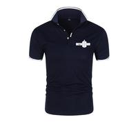 JUMBOZ Tee Shirt Homme Doc.tor Who, Golf Po.lo Confortable Respirable, Tops Running Casual évacuant l'humidité pour d'été -Navy Blue||4XL