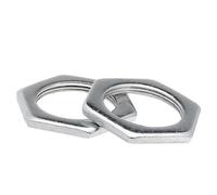 JUMELA Micro écrou Hexagonal en Acier au Carbone Filetage Fin écrou Fin M6 M8 M10 M12 M14 M16 M18 Fer galvanisé Gb808 Petit écrou Plat Hexagonal 10/50 pièces (Size : M12x1.25x3 50PCS)