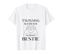 Jumelage avec la Meilleure Amie de Mon école Matching Friends Twins Day T-Shirt
