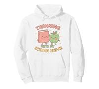 Jumelage avec ma Meilleure Amie d'école, Mignonne Amie Assortie, Twin Day Sweat à Capuche