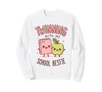 Jumelage avec ma Meilleure Amie d'école, Mignonne Amie Assortie, Twin Day Sweatshirt