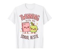 Jumelage avec ma Meilleure Amie d'école, Mignonne Amie Assortie, Twin Day T-Shirt