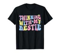 Jumelage avec Mes Meilleures amies Spirit Week Girls Twins Day T-Shirt