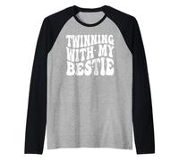 Jumelage avec mes meilleurs amis Spirit Week pour filles, garçons et femmes Manche Raglan