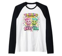 Jumelage avec Mon Meilleur thé, Une Jolie Boisson Kawaii Boba pour Les Amis Manche Raglan