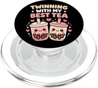 Jumelage avec Mon Meilleur thé, Une Jolie Boisson Kawaii Boba pour Les Amis PopSockets PopGrip pour MagSafe