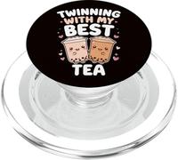 Jumelage avec Mon Meilleur thé, Une Jolie Boisson Kawaii Boba pour Les Amis PopSockets PopGrip pour MagSafe