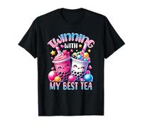Jumelage avec My Best Tea Bubble Tea Boba Bestie Friendship T-Shirt