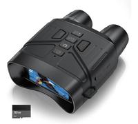 Jumelle Vision Nocturne, 4K Uhd Lunette Vision Nocturne Infrarouge 4000Mah Rechargeable, Portée 300M Jumelle Nocturne Zoom Numérique 5X Avec 32Go Pour Le Chasse De Jour Et De Nuit Le Camping[Z431]
