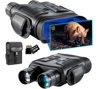 Jumelle Vision Nocturne,Dowesyeen HD 7000mAh Rechargeable Lunettes Infrarouge Vision de 800m et 1080P Vidéo,Grand écran TFT LCD,Objectif 42mm,pour la Chasse Le Camping, Exploration Navigation