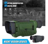 Jumelle Vision Nocturne - QINGQUE - 2.5K - Infrarouge 800m - Rechargeable USB - 8x Zoom