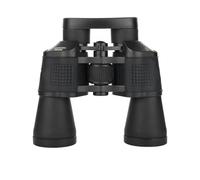 Jumelles 10 × 50 à grande ouverture, grossissement élevé, haute définition, vision nocturne à faible luminosité, revêtement rouge, idéales pour le camping et la randonnée, optiques entièrement en