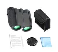 Jumelles 10 x 25 - Image et capacité de mise au point rapide | Visuels légers au format de poche | Prisme BAK4 + lentille optique multicouche | Matériau ABS résistant chocs | Pour l'observation