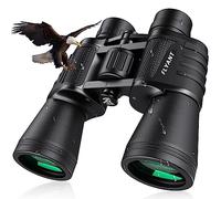 Jumelles 20 x 50 haute puissance pour adultes, jumelles compactes étanches avec vision en faible luminosité pour l'observation des oiseaux, la chasse, les jeux de football, les voyages, l'observation