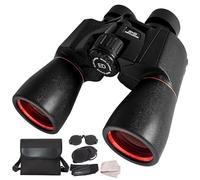 Jumelles 20 x 50 pour adultes haute puissance - Vision nocturne ED BAK4 lentille prisme avec vision claire en faible luminosité - Jumelles légères et faciles à mettre au point pour observer les