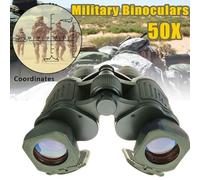 Jumelles 7x35 à Vision nocturne, professionnelles, avec coordonnées, sans infrarouge, pour la chasse, la randonnée, le Camping et les voyages