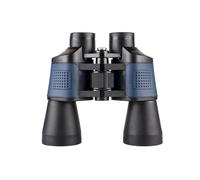 Jumelles À Grande Ouverture 10 × 50 À Fort Grossissement Haute Définition Faible Luminosité Revêtement Rouge Idéal pour Le Camping Et La Randonnée Optique Tout en Verre(Bleu-Noir)