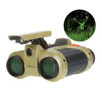 Jumelles À Lunette De Nuit Avec Lumière Pop-Up, Projecteur, Télescope 4x30mm
