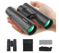 Jumelles à Prisme de Toit pour Adultes, Jumelles Compactes Portables et Etanches avec Vision Nocturne à Faible Luminosité, pour l'observation des Oiseaux, la Chasse, Les Voyages, Les Concerts (b)