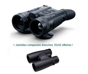 Jumelles caméra thermique avec télémètre laser PULSAR MERGER XP35 LRF + Jumelles 10x42 offertes !