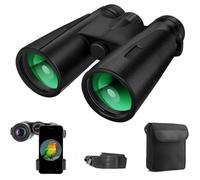 Jumelles Compactes,12x42 JumellesAdultes Puissante pour l'observation des Oiseaux Randonnée Pédestre Concerts Camping, Objectif A30