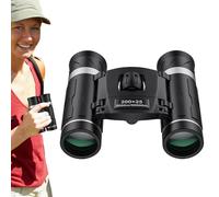 Jumelles compactes - 200 × 25 HD Jumelles - Pour observer les oiseaux | Jumelles avec vue | Prisme BAK4 | Étanche pour l'extérieur | HD pour adultes et enfants