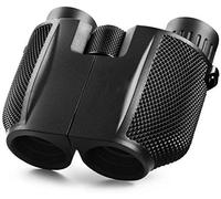 Jumelles compactes, Jumelles compactes Pliables HD 10x25 avec Vision Nocturne en Basse lumière, étanches, for l'observation des Oiseaux et Le tir