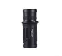 Jumelles compactes noires avec ABS et fibre de verre, télescope portable pour une visualisation claire des aventures en plein air et l'observation des oiseaux (KMD6 x 21)